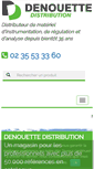 Mobile Screenshot of denouettedistribution.com